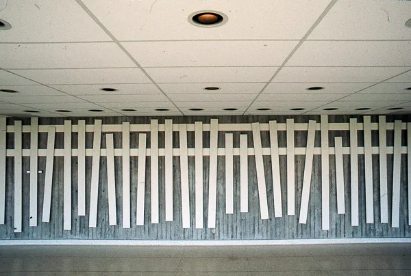 Untitled Mural (Picket Fence)