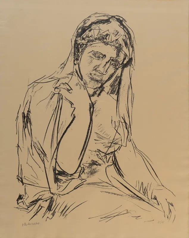 Sketch of a person.