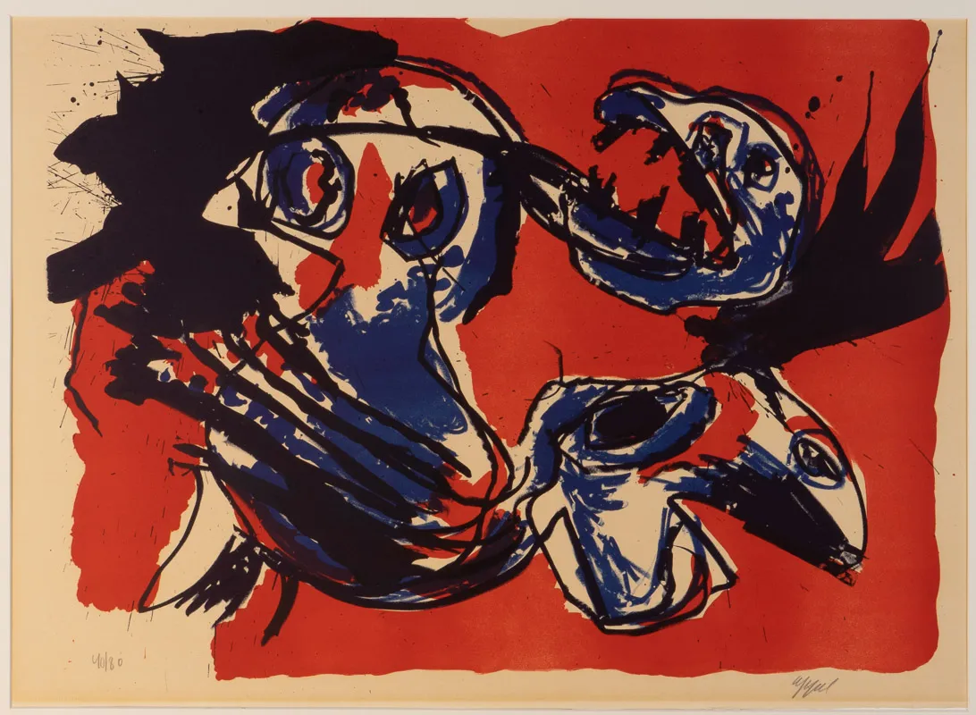 Bird and Man (Composition 64)