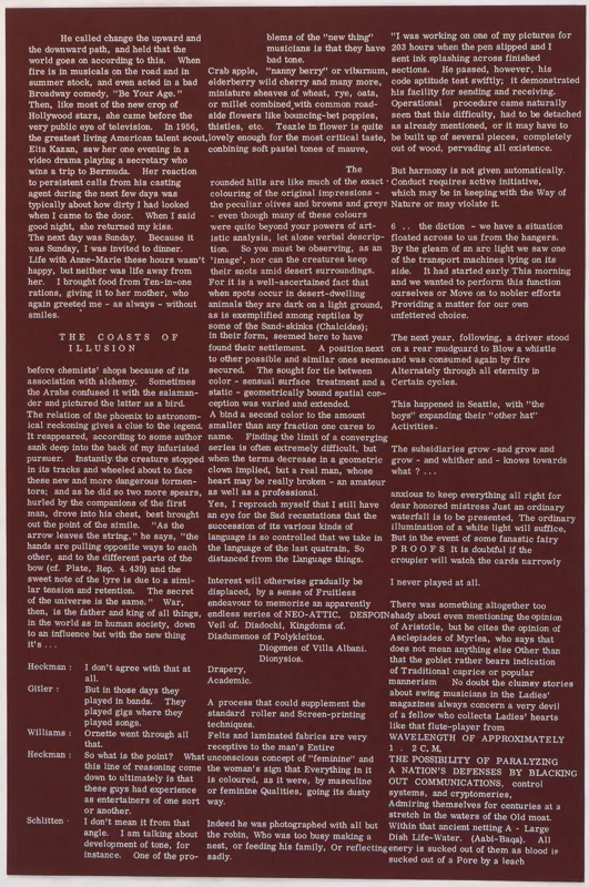 white text on maroon paper 