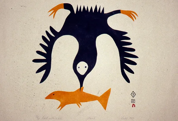 Bird with a Fish