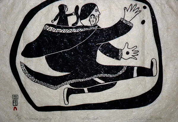 Woman Juggling