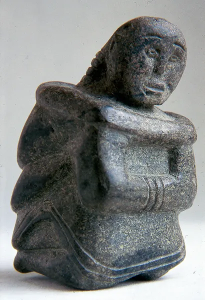 Kneeling Woman
