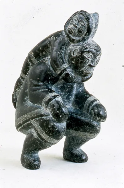 Man with Child on Shoulders