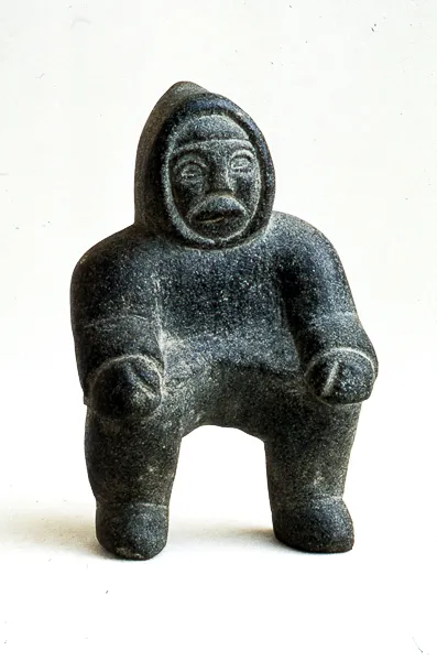 Squatting Man
