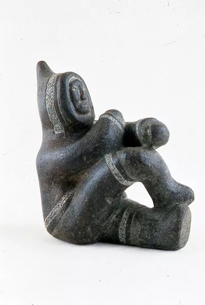 Man Sitting Cross-Legged