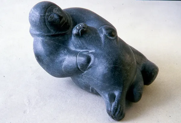 Man Holding Seal