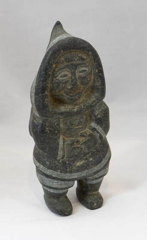 Standing Woman with Clasped Hands