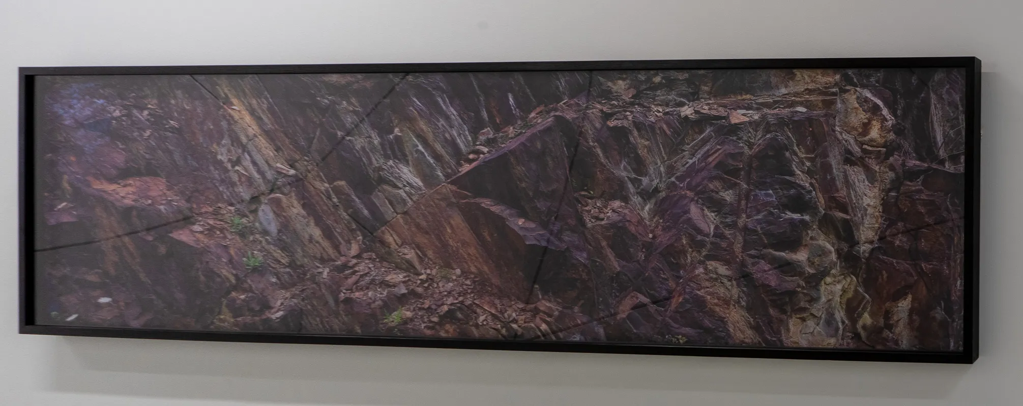 Photograph of a rockface.