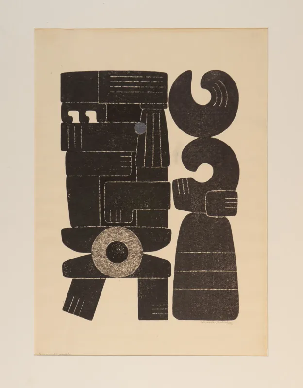 Two geometric figures. 